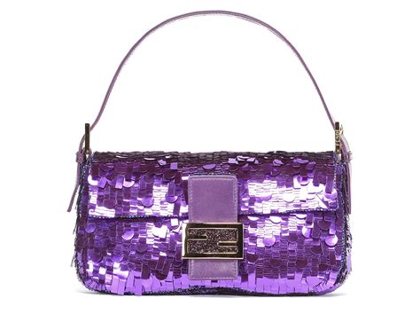 fendi sequin baguette.